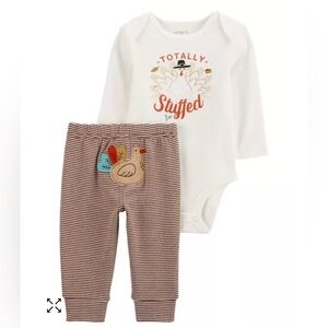 Carters totally stuffed Thanksgiving holiday outfit 🦃 🧡